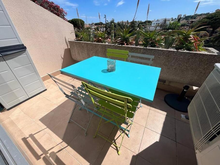 Appartement 4 Personnes Antibes Mer, Piscine, Parking, Tennis, Wifi Esterno foto